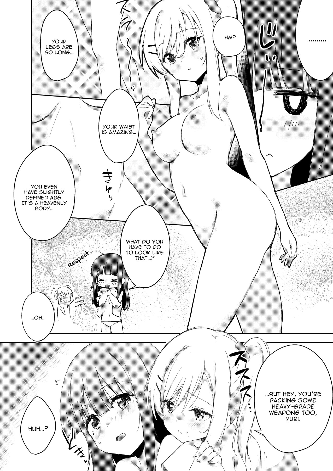 Hentai Manga Comic-Titititititty Breasty Lesbian Joint Publication-Read-76